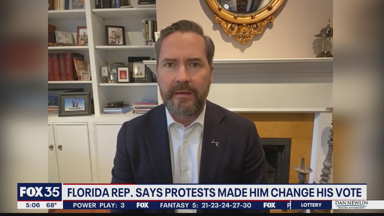 Capitol Hill riot prompts congressman to change stance