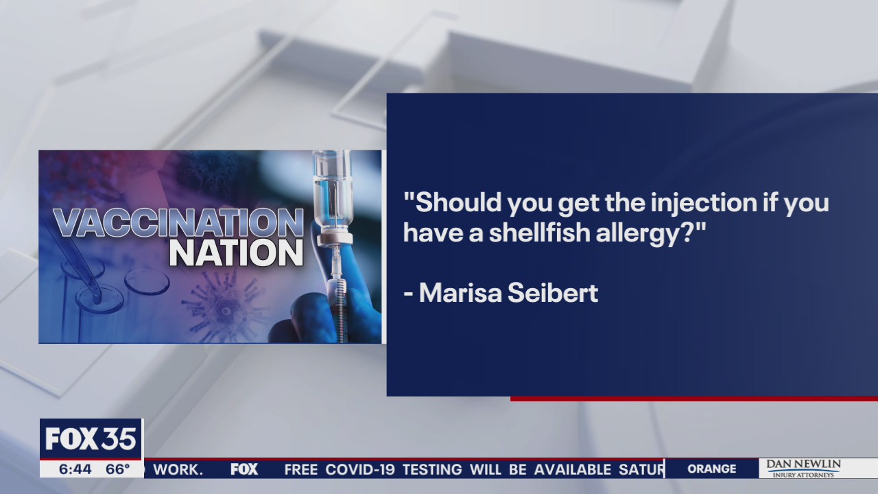 Should you get coronavirus vaccine if you have shellfish allergy?