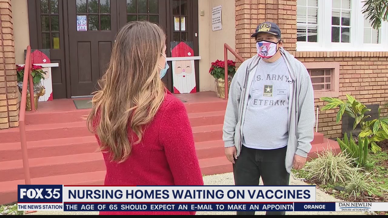 Nursing homes waiting on vaccines