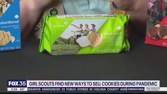Girl Scouts find new ways to sell cookies during pandemic