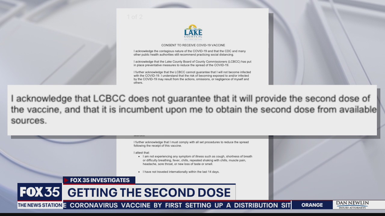 Lake County: No guarantee second of two COVID-19 doses will be available
