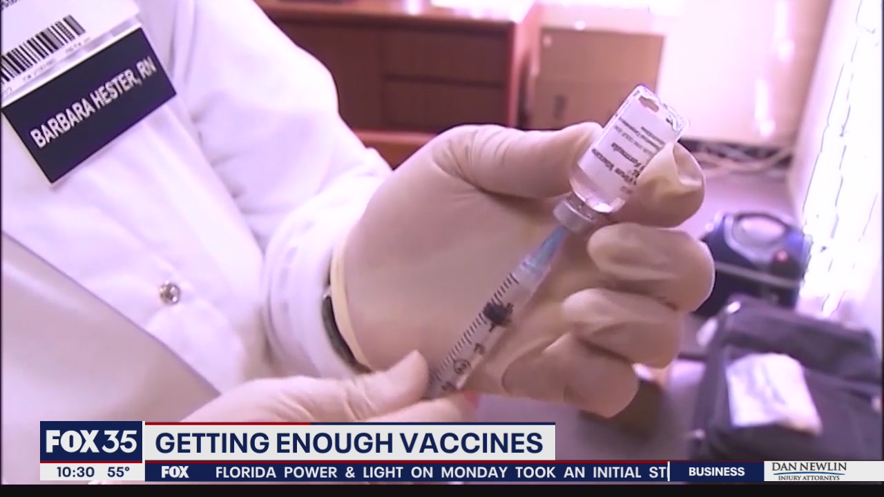 Flagler County officials concerned over vaccine shipments