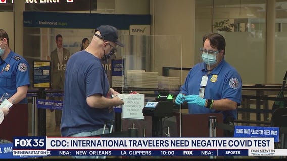 International travelers must soon show proof of negative COVID test