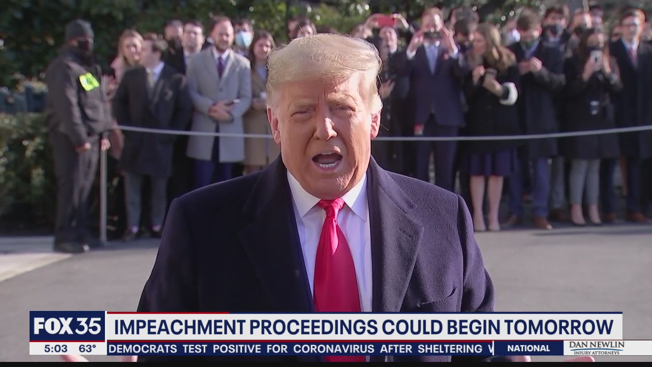 Trump denies any responsibility in Capitol riot