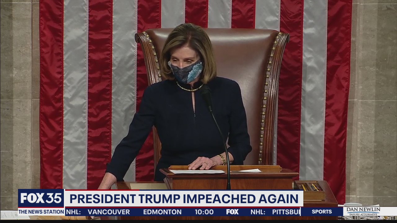 President Trump impeached again