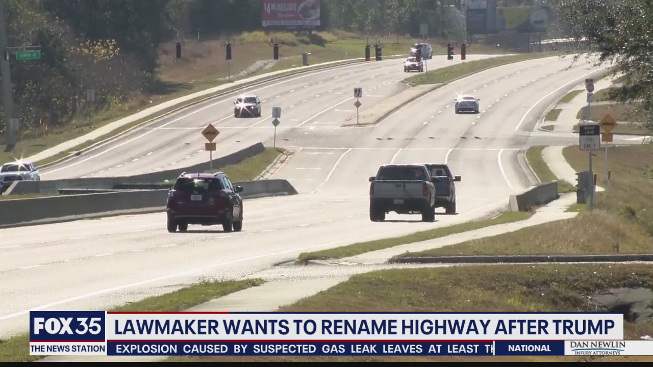 Florida lawmaker wants to rename highway after President Trump