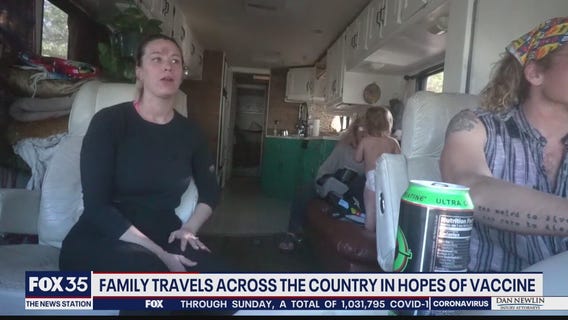 Family travels across country to Florida in hopes of getting vaccine