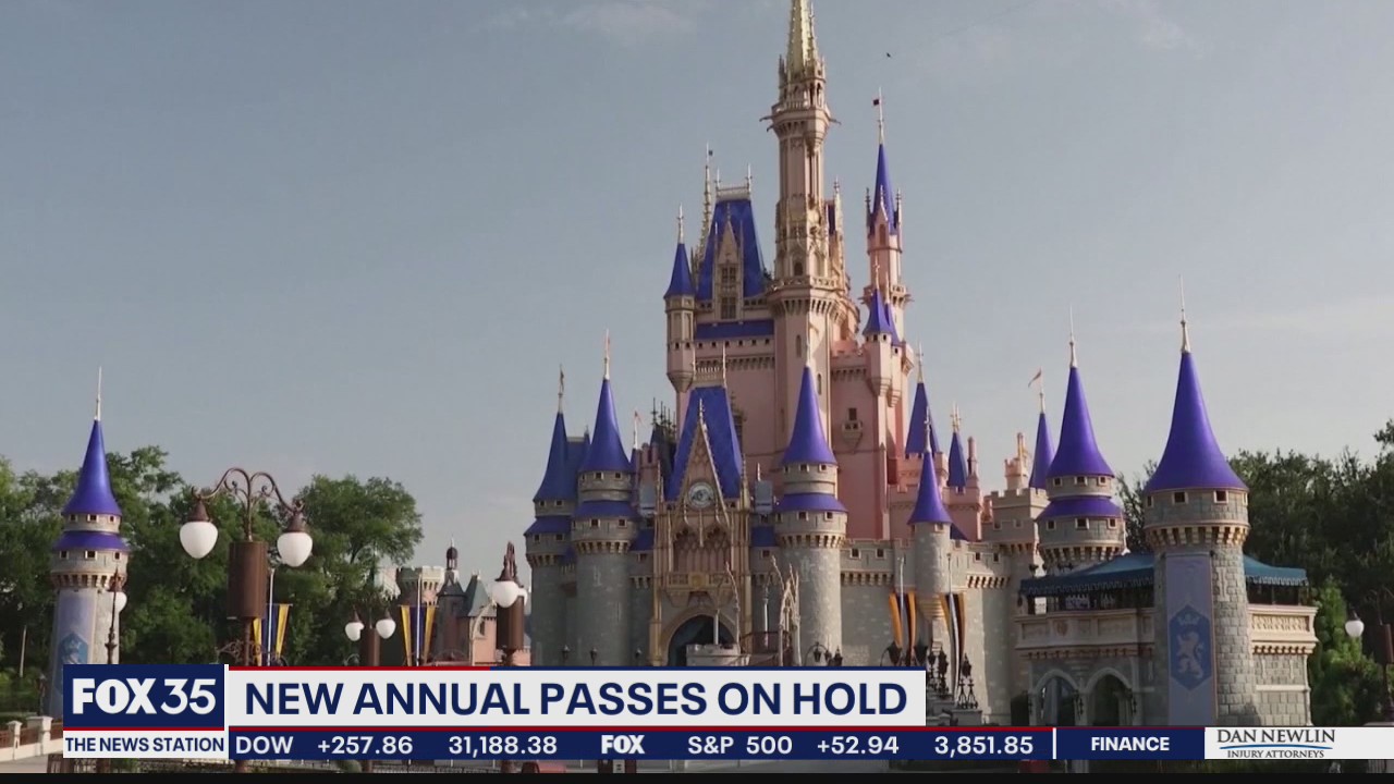 New annual passes on hold at Disney