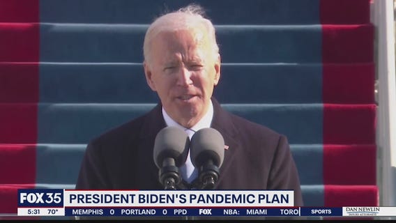 President Biden gets to work on pandemic plan