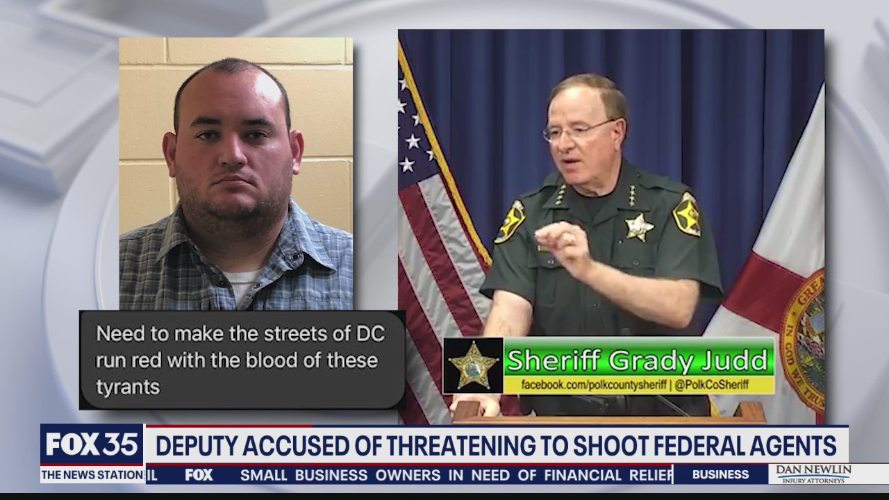 PCSO: Deputy arrested for threats of Capitol violence