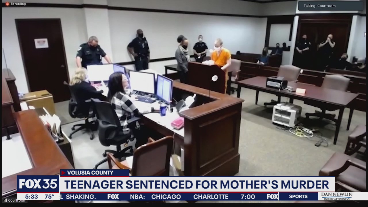 Teenager sentenced for mother's murder