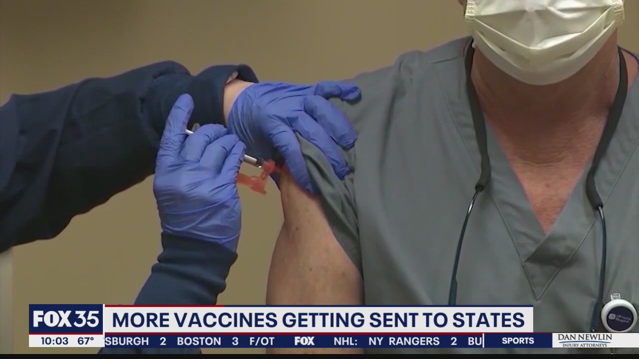 More vaccines getting sent to states