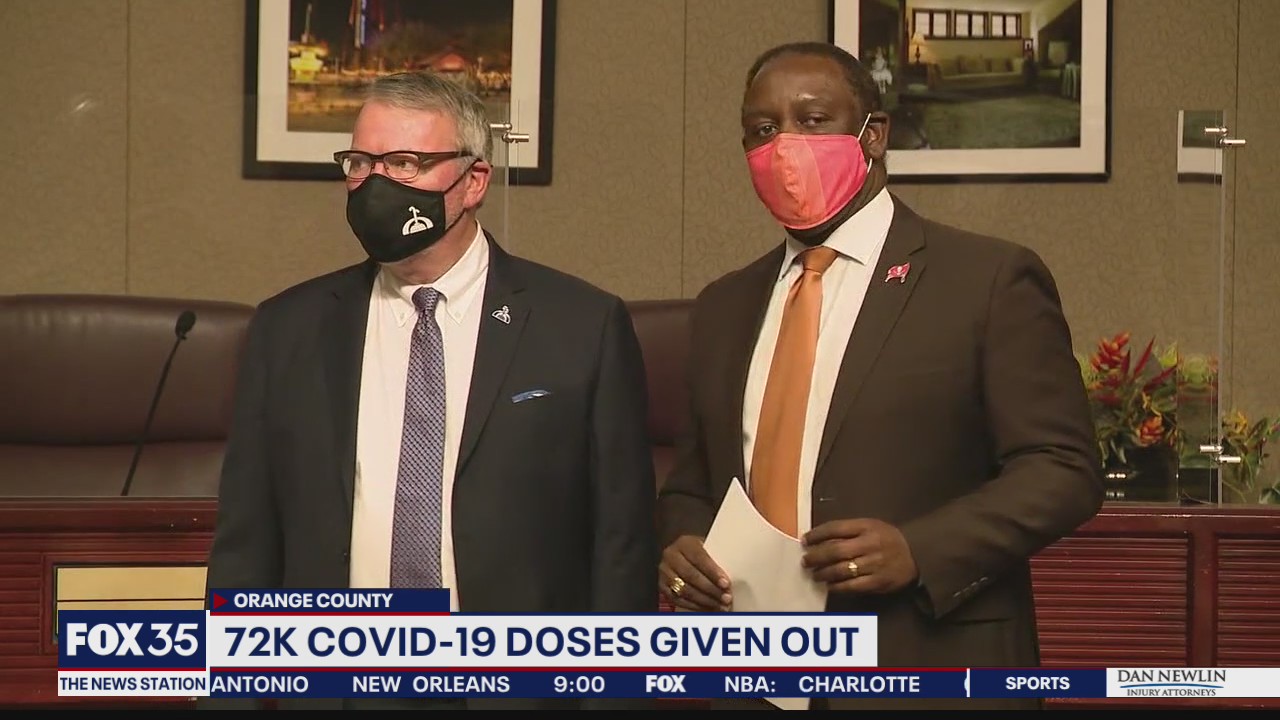 Orange County mayor encouraging second vaccine dose