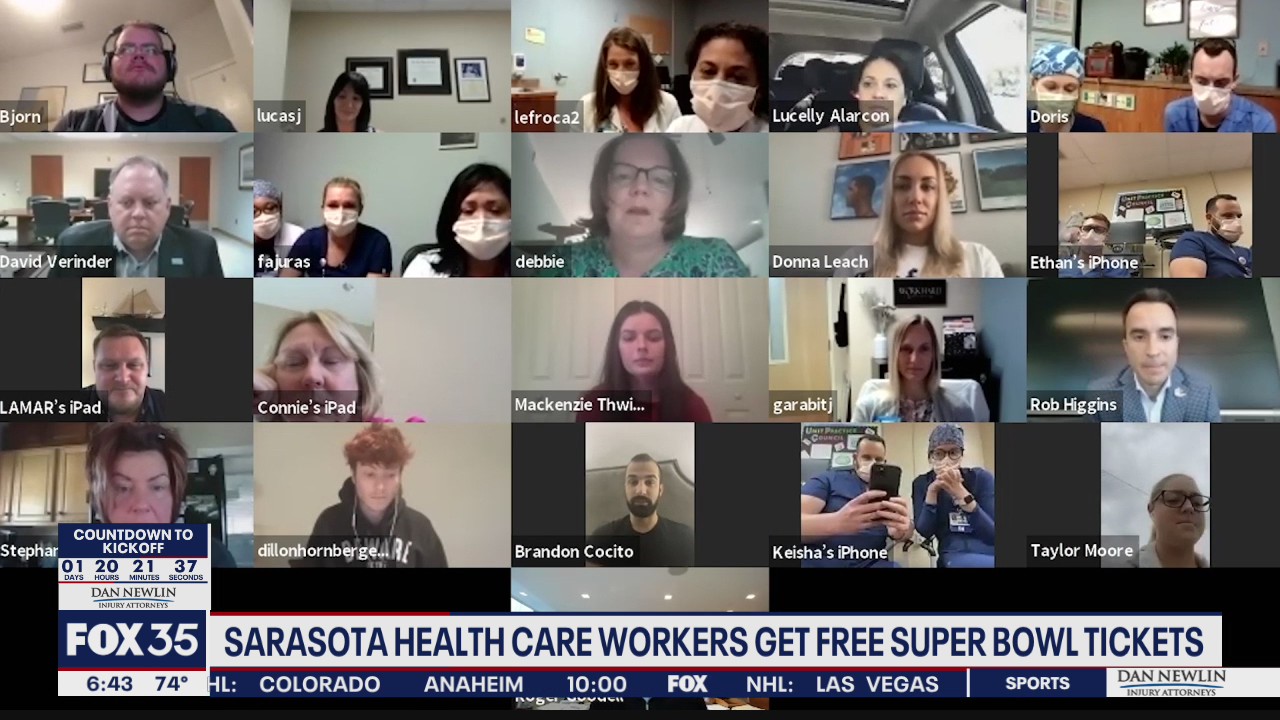 Health care workers get free Super Bowl tickets from NFL