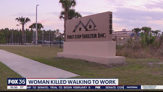 Woman fatally struck while walking to work