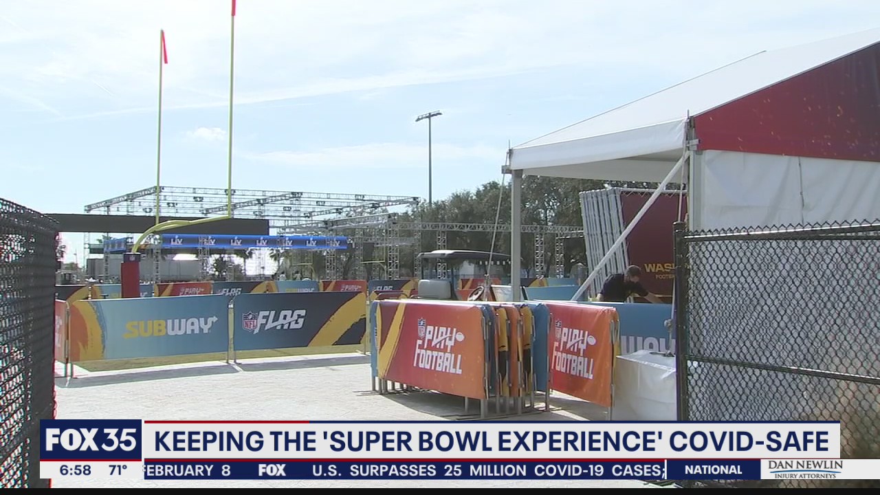 Keeping the Super Bowl Experience COVID-safe