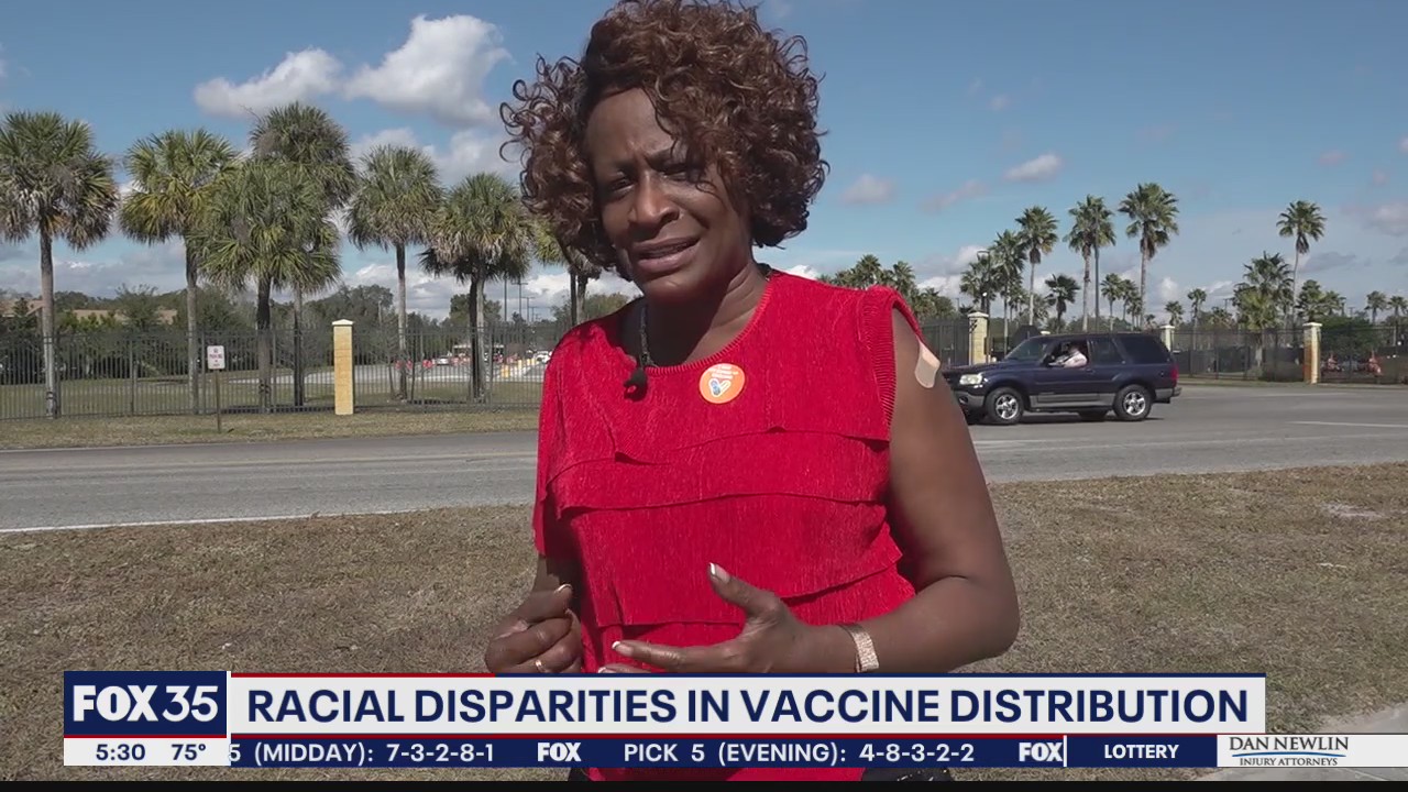Racial disparities observed in vaccine distribution