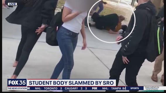 Student body slammed by school resource officer