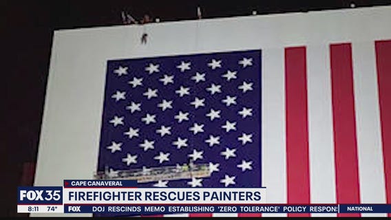 Firefighter saves painters at Kennedy Space Center