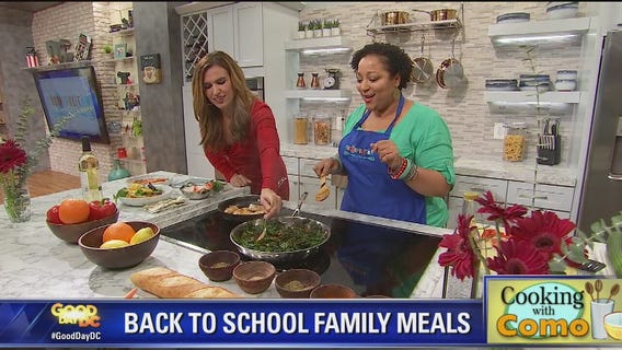 Cooking with Como: Back to School Family Meals