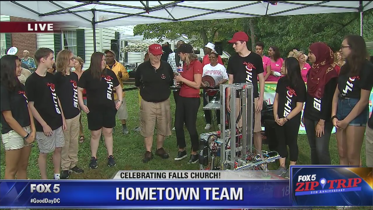 Falls Church | Zip Trip: George Mason High Robotics Team