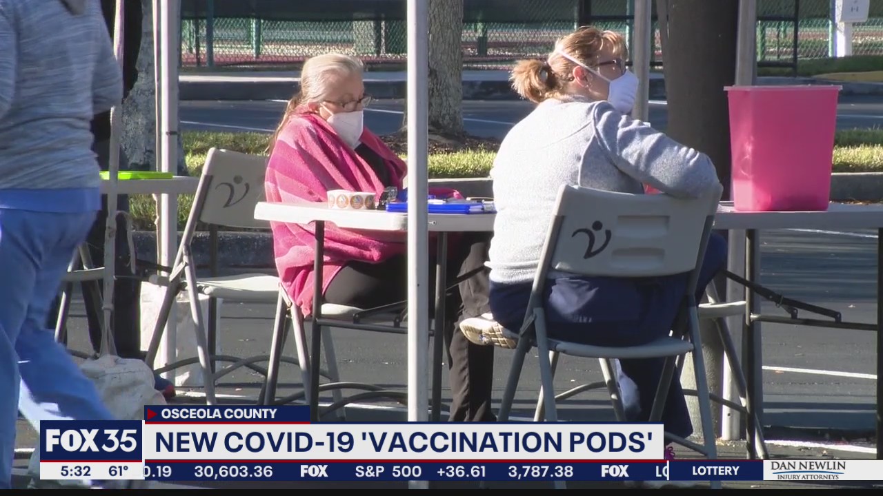 'POD' vaccinations begin in senior community in Osceola County