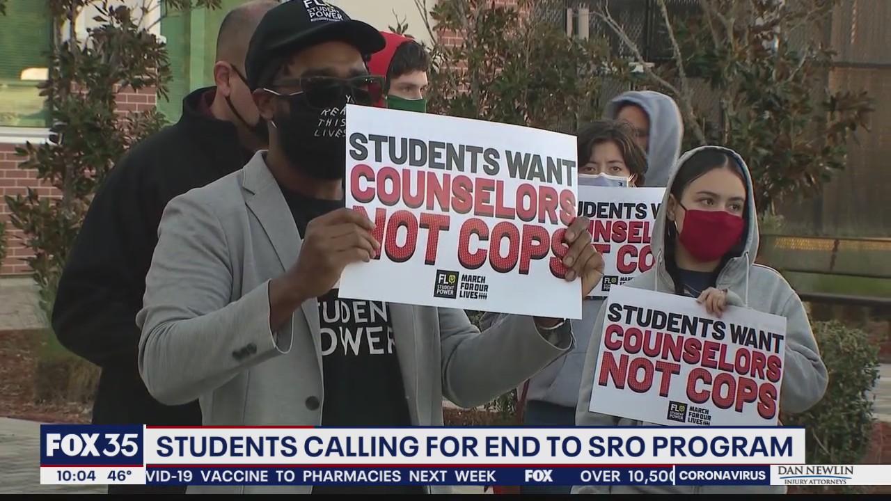 Students calling for end to SRO program in Osceola County