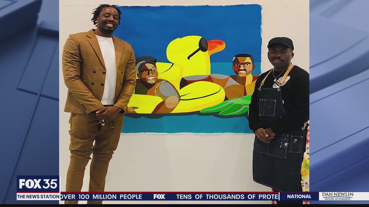 Aminu's artistic life off the court