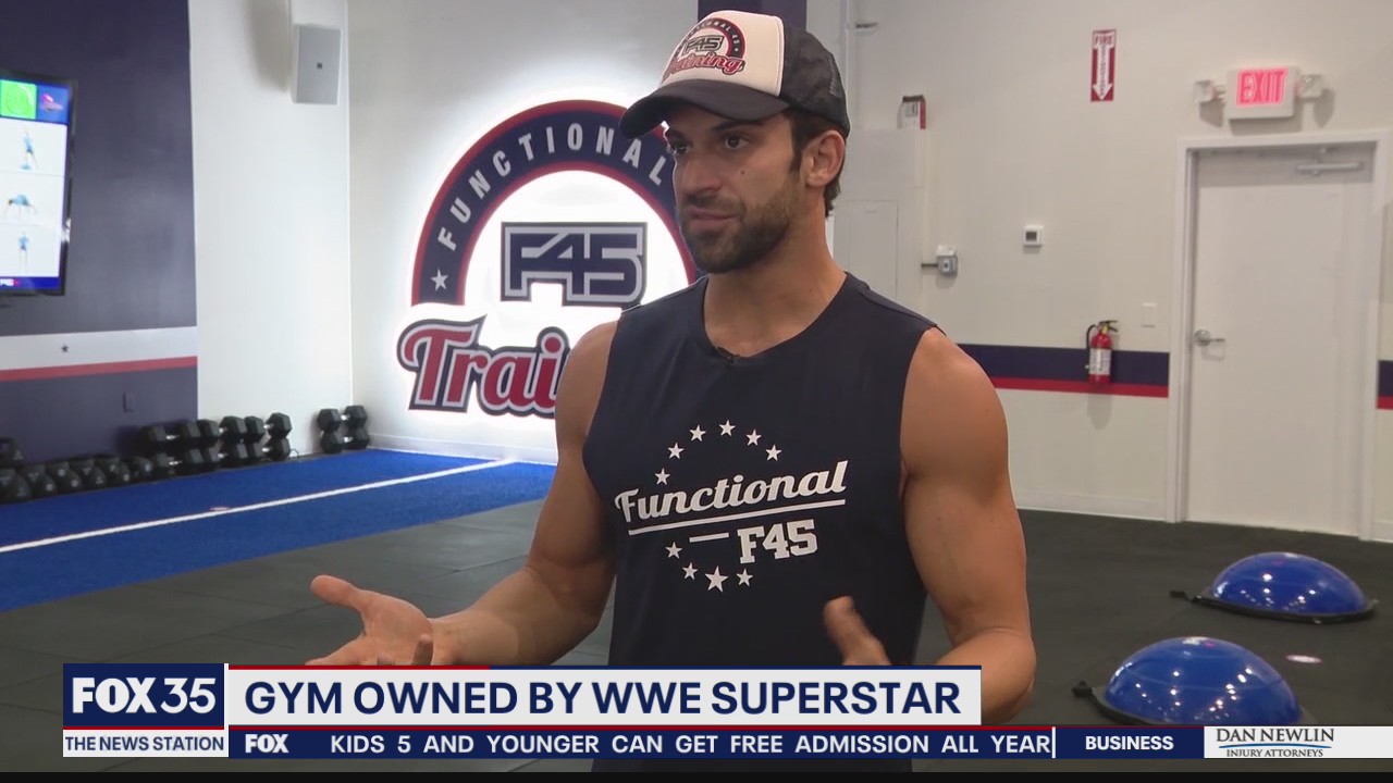 WWE superstar opens gym in Orlando's Baldwin Park