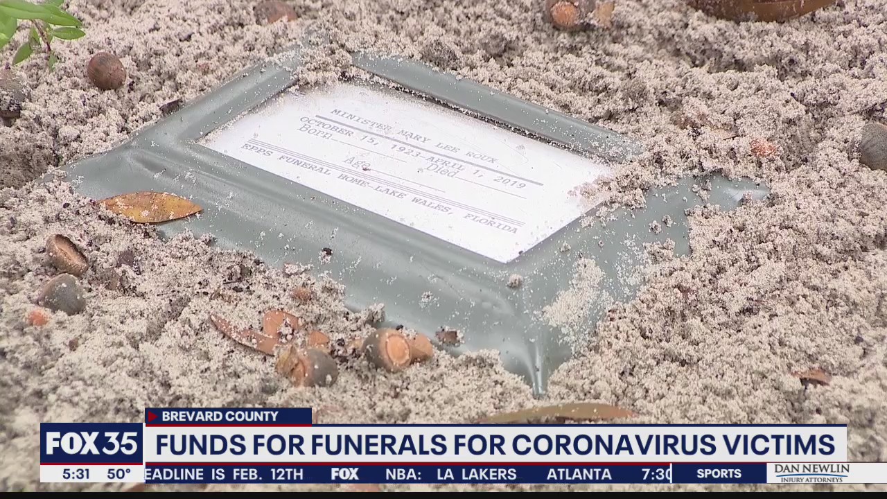 Brevard County funds help some families bury COVID victims