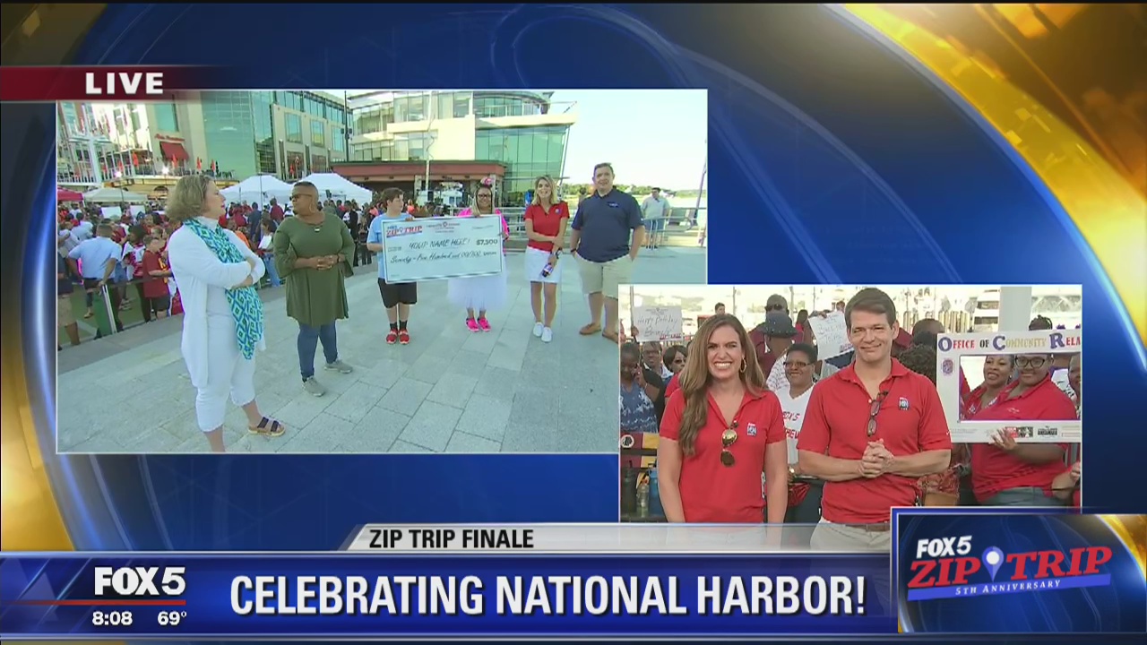 National Harbor | Zip Trip: Getting Ready For the Prize!