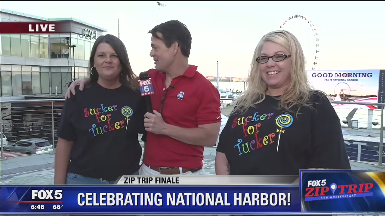National Harbor | Zip Trip: Who's A Sucker For Tucker!