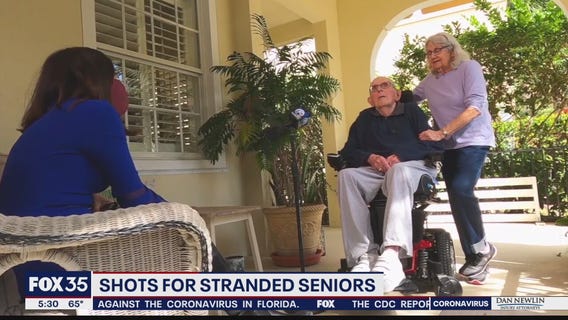 Shots for seniors stranded in their homes