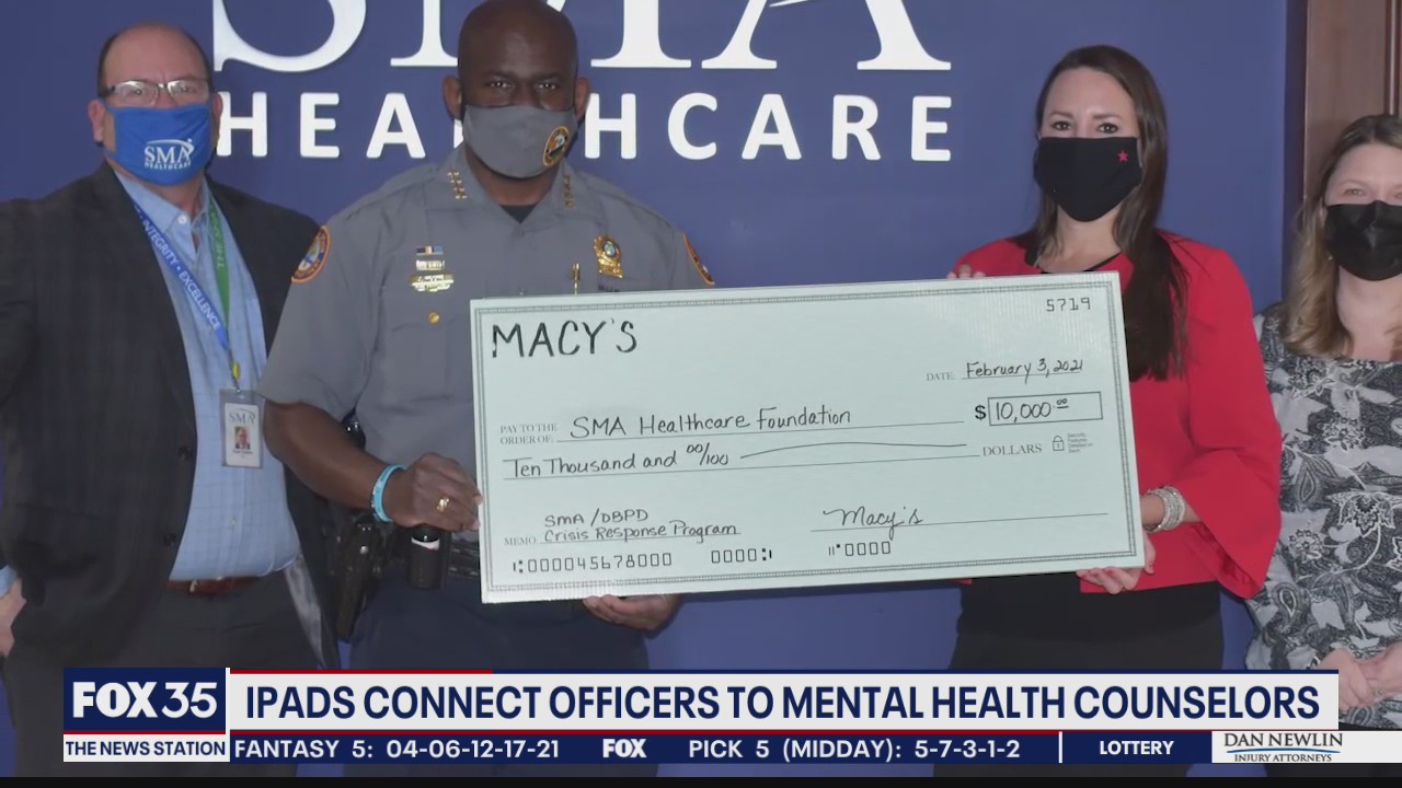 Technology to connect officers to counselors