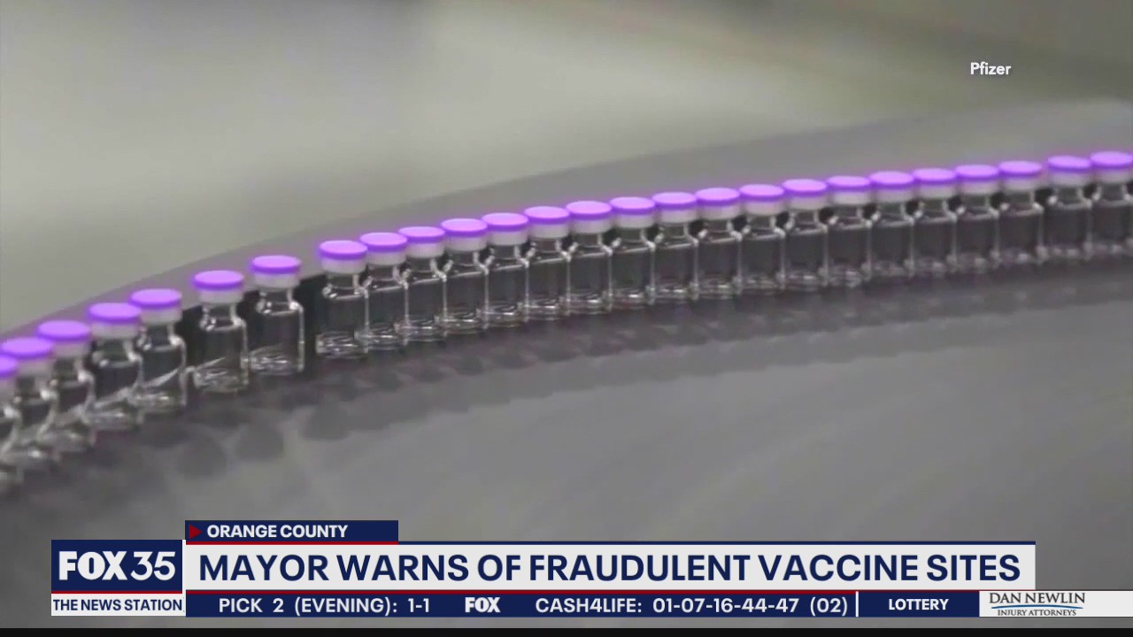 Mayor Demings warns of fraudulent vaccine sites