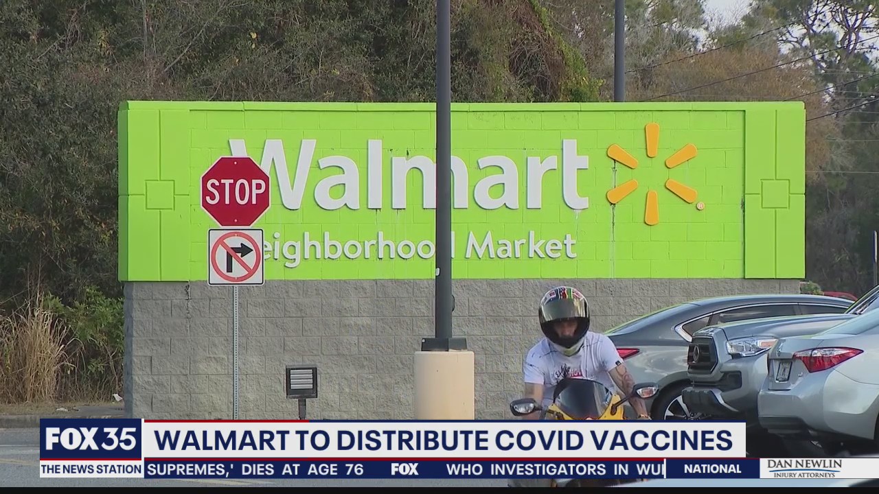 Walmart to distribute COVID vaccines