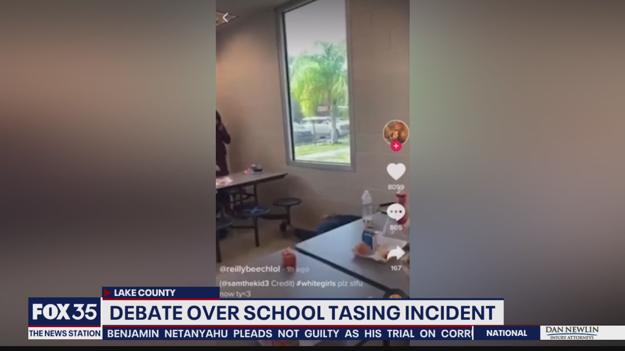 Debate over school tasing incident