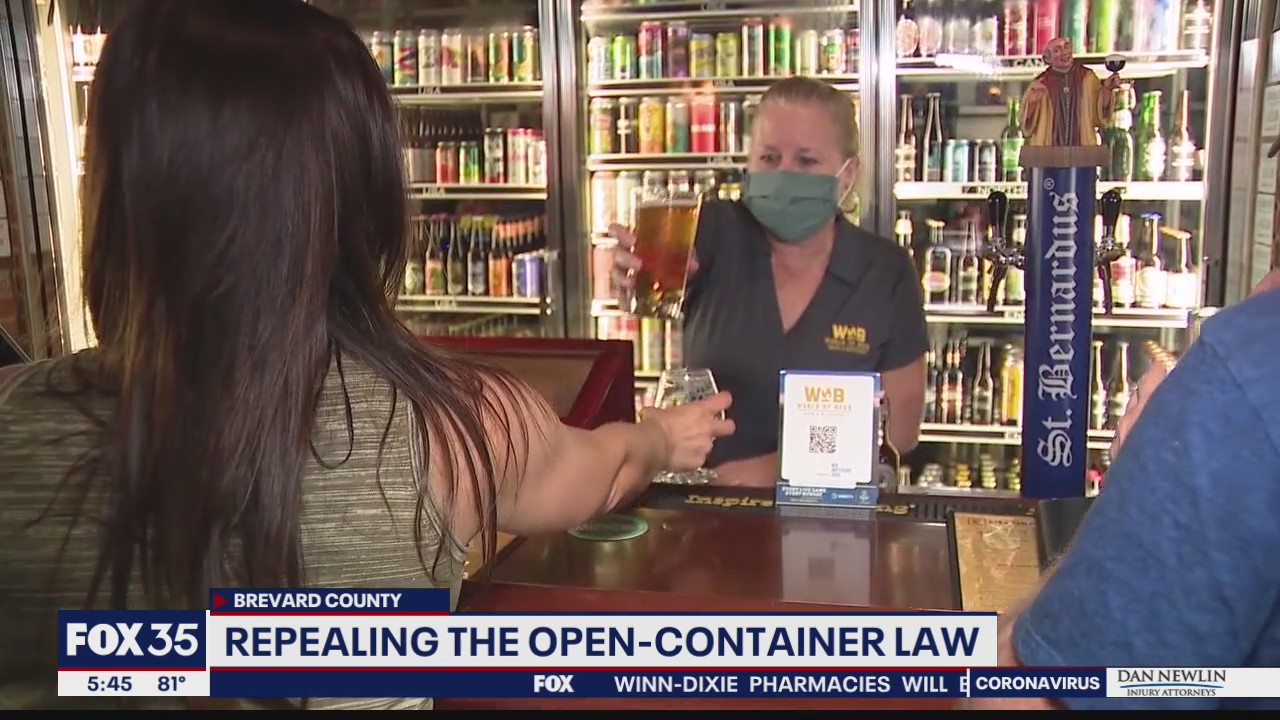 Repealing open-container rules in Brevard County