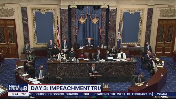 Day 3 of Trump impeachment trial