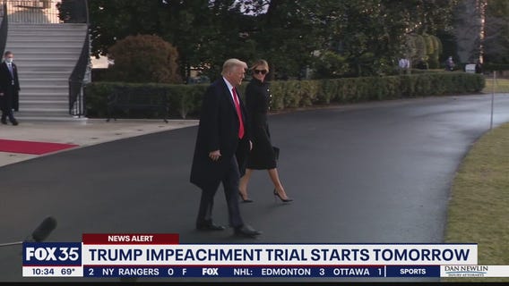 Trump impeachment trial starts on Tuesday