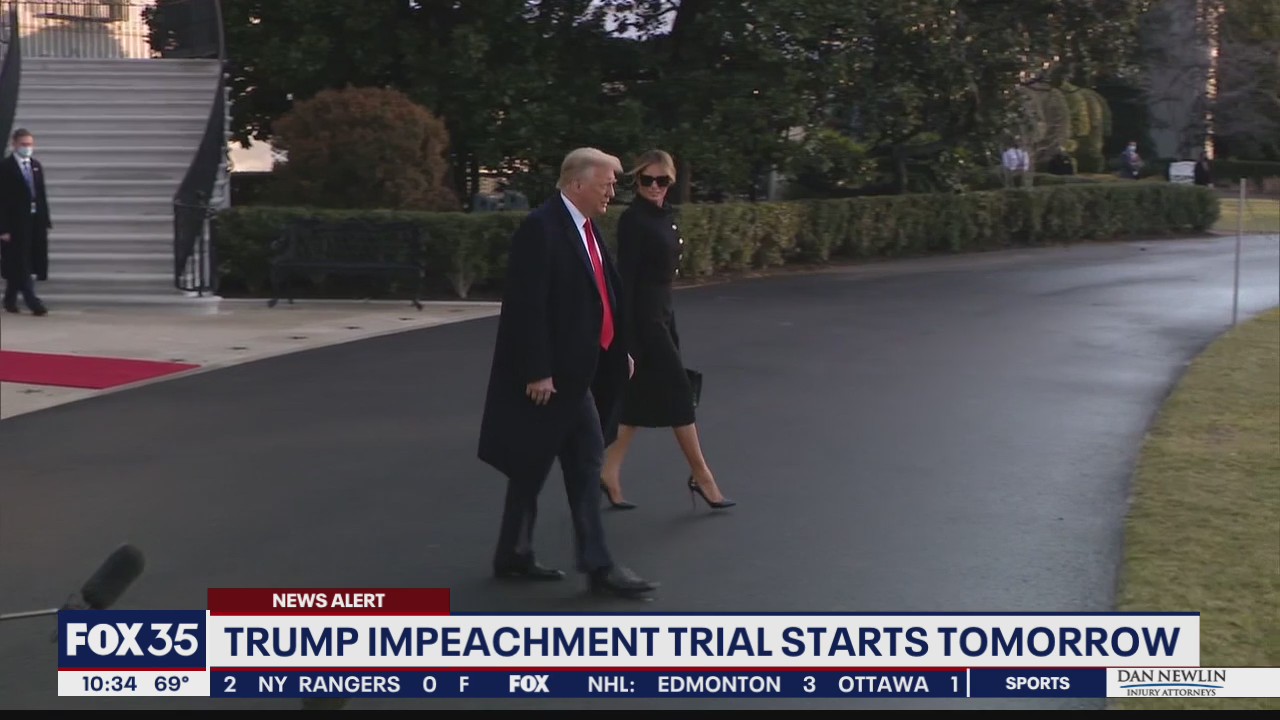 Trump impeachment trial starts on Tuesday