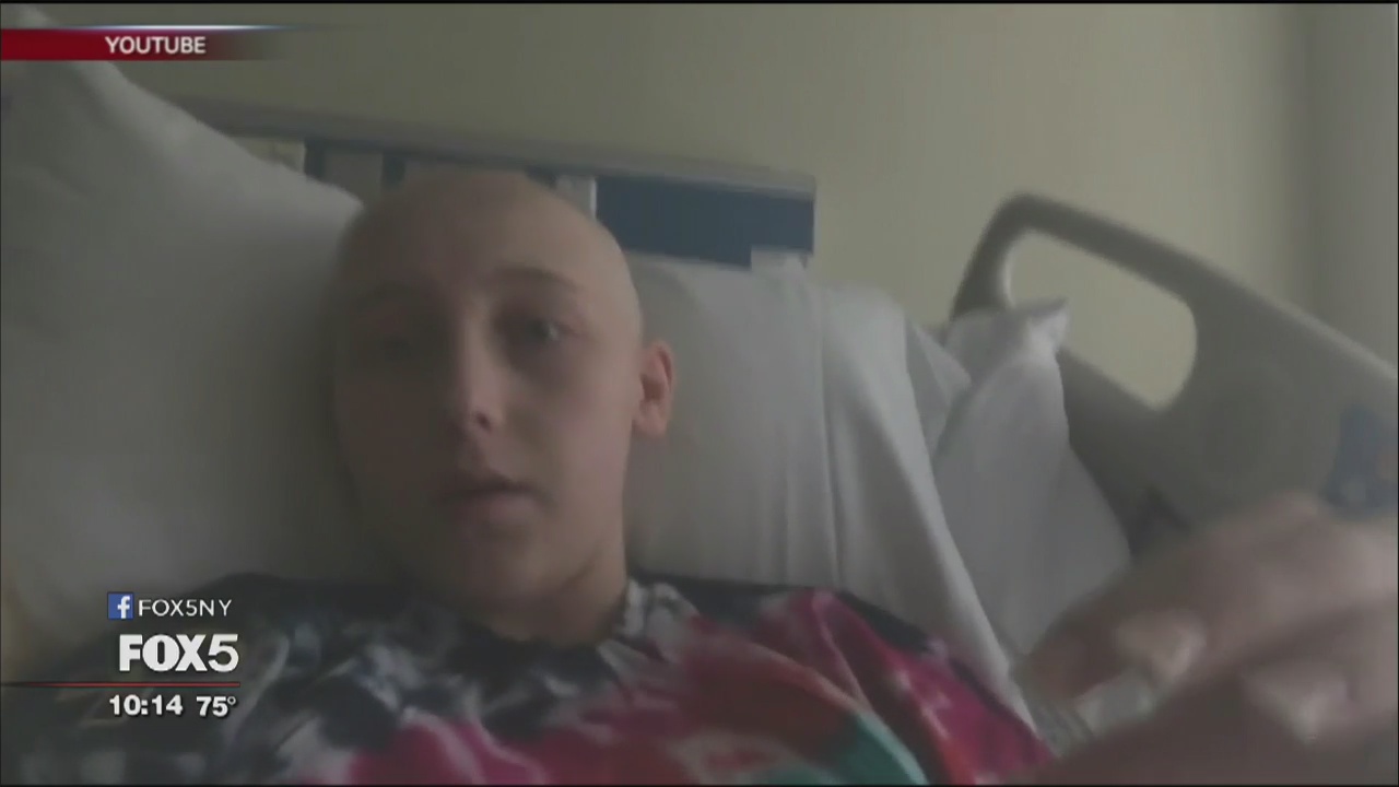 Teenager fights rare cancer