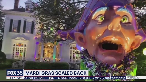 Mardi Gras scaled back during pandemic