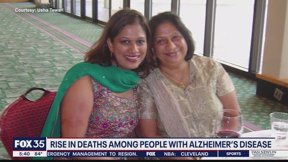 Rise in deaths among those with Alzheimer's