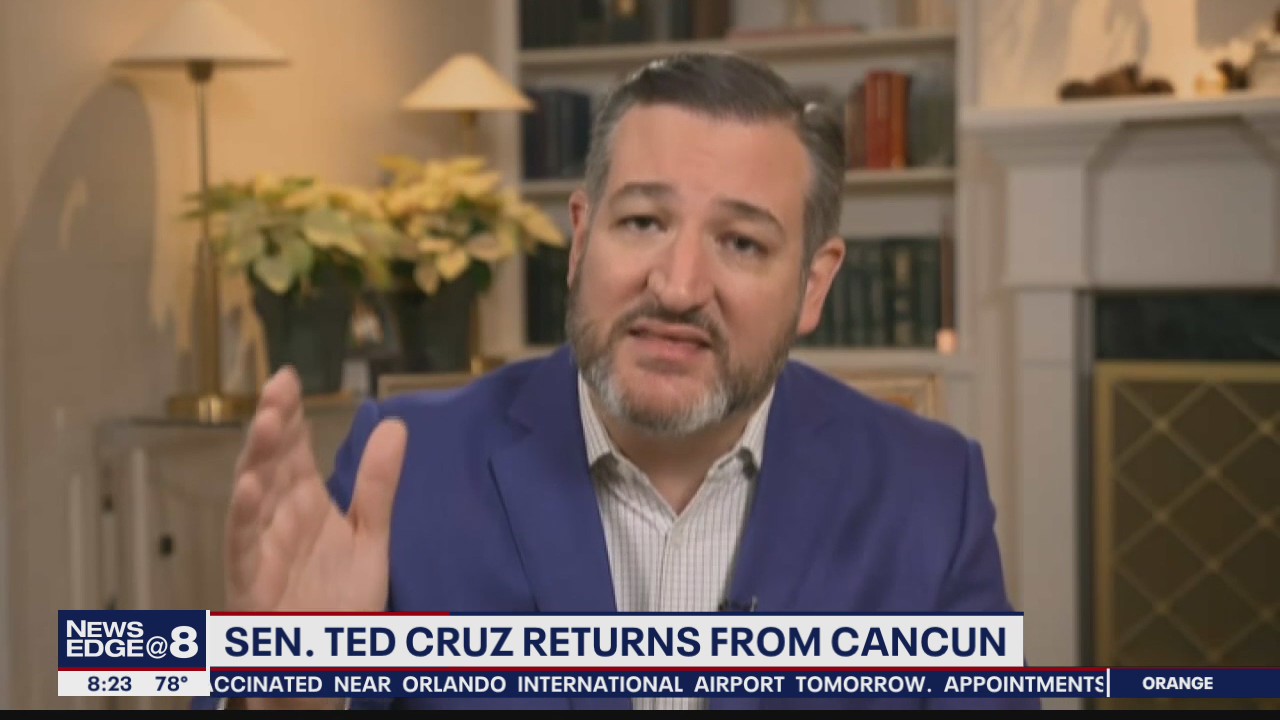 Sen. Ted Cruz under fire for Cancun trip