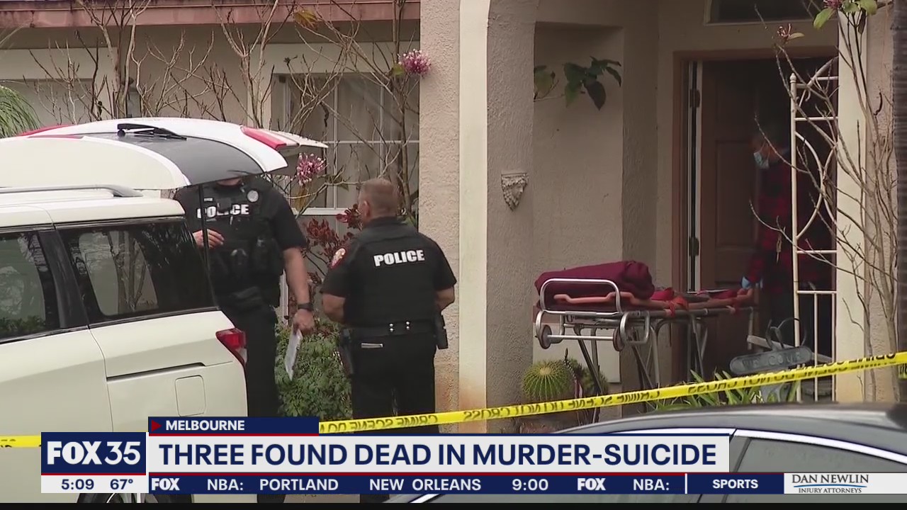 Three found dead in 'murder-suicide,' police say