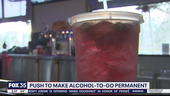 Push to make alcohol-to-go permanent in Florida