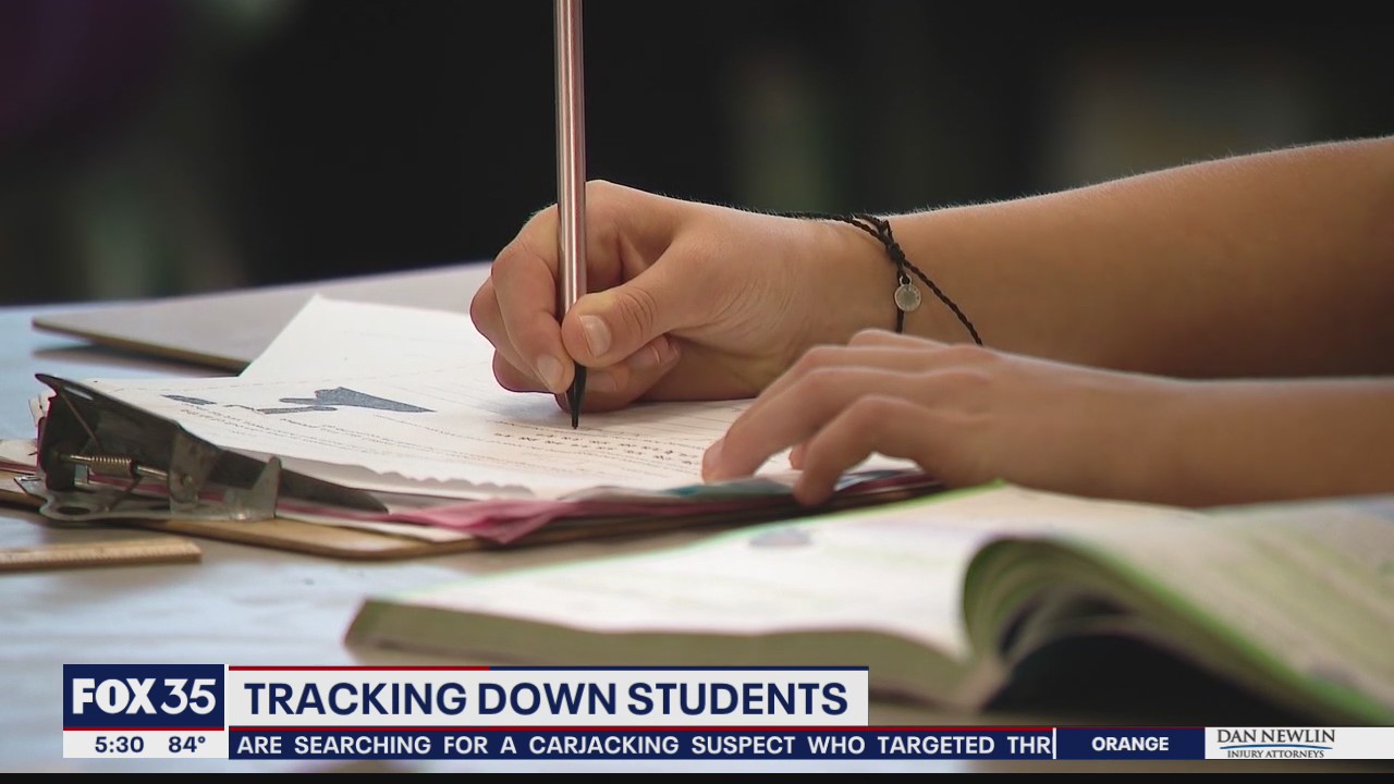 Tracking down missing students