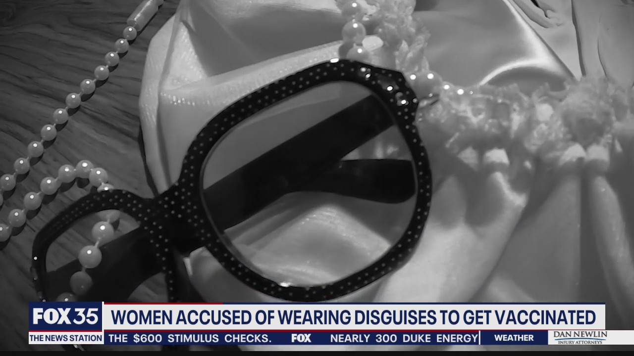 Women accused of dressing as seniors to get vaccinated