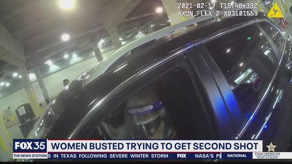 Women dress as seniors to get vaccinated, officials say